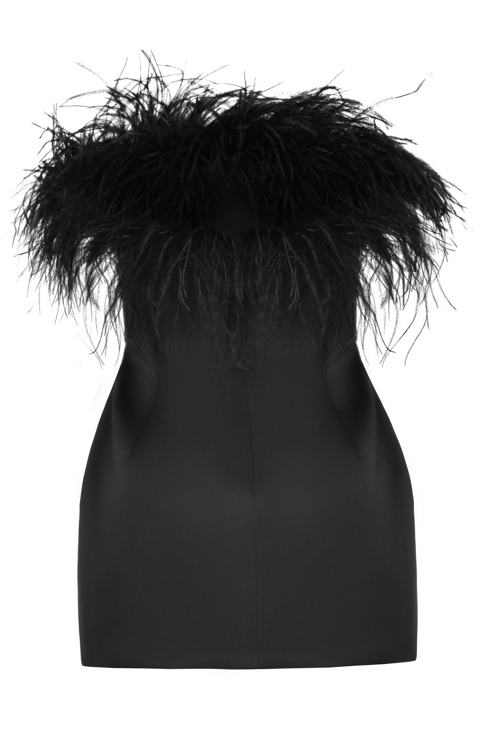 Salue Boa Dress