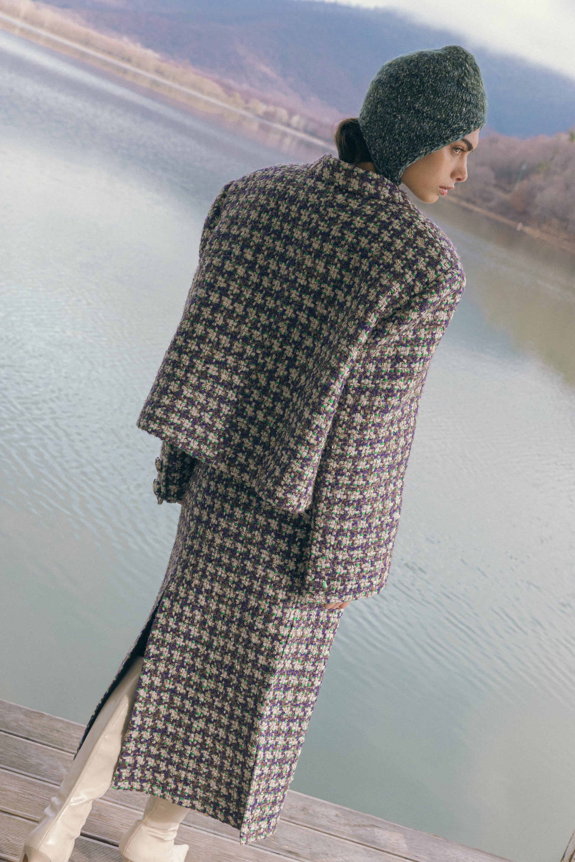 Boa Tweed Blazer