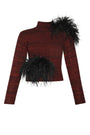 Silvia Feather Top