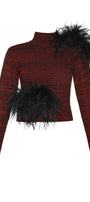 Silvia Feather Top