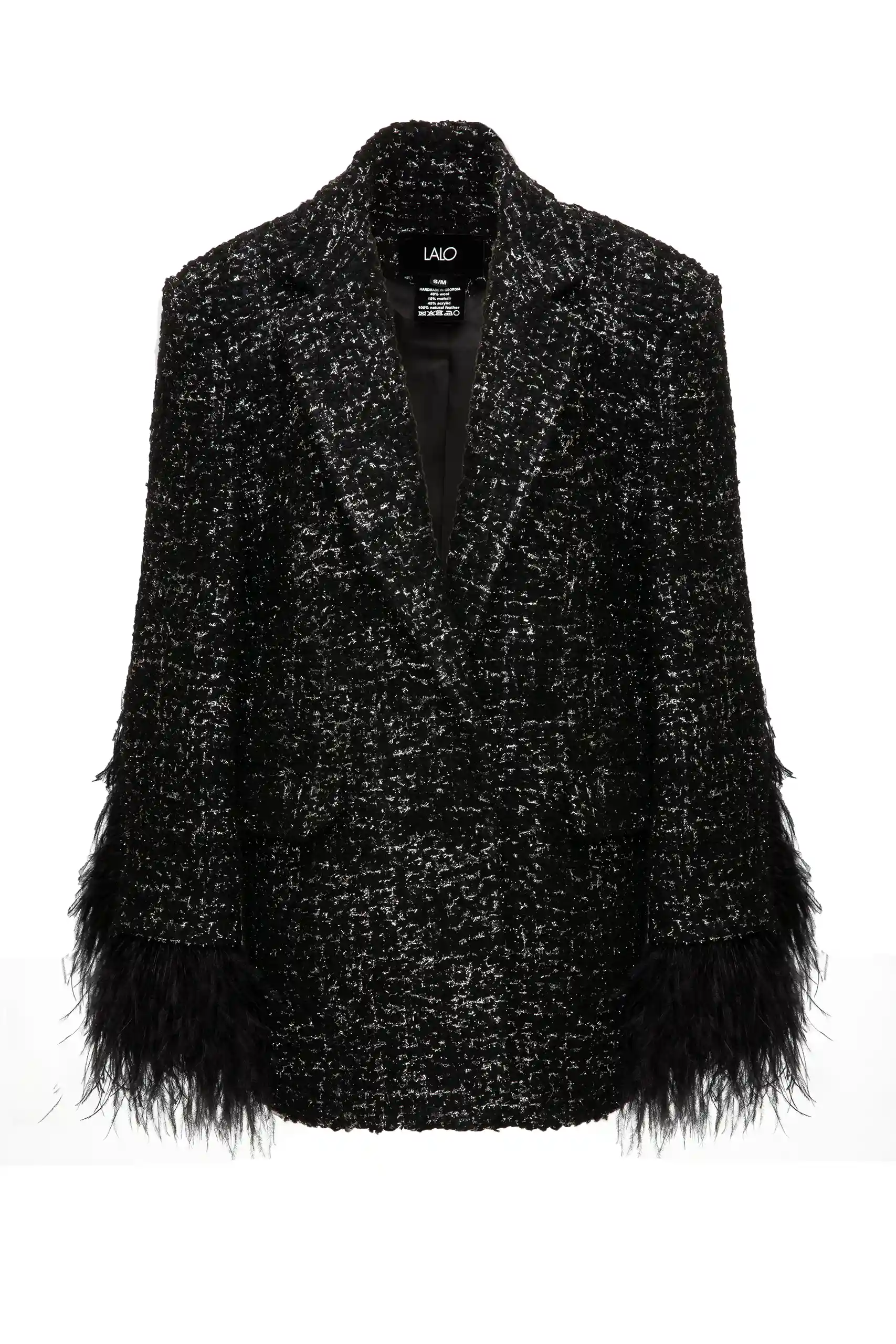 Tweed Boa Jacket